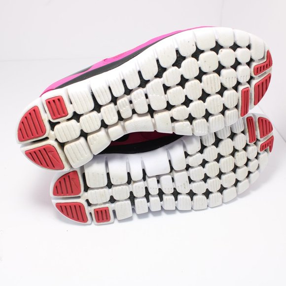 Nike Flex 2014 Run Pink Running Shoes 4Y / 5.5 wom - Picture 5 of 6